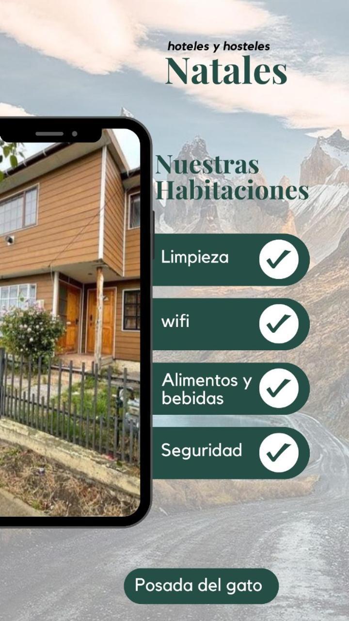 Posada De Los Gatos Bed & Breakfast Puerto Natales Bagian luar foto